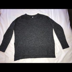 Grey Divided Sweater